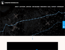 Tablet Screenshot of leightoninteractive.com